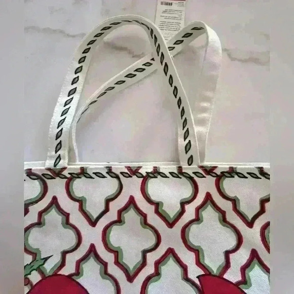 Brighton Love & Joy Canvas Tote Bag Christmas New With Tags - Picture 8 of 10